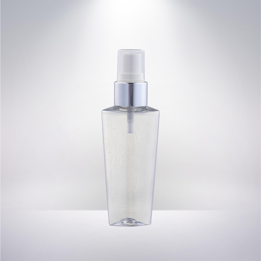 100ml PET Cone 20410 Mist Sprayer Aluminium Collar
