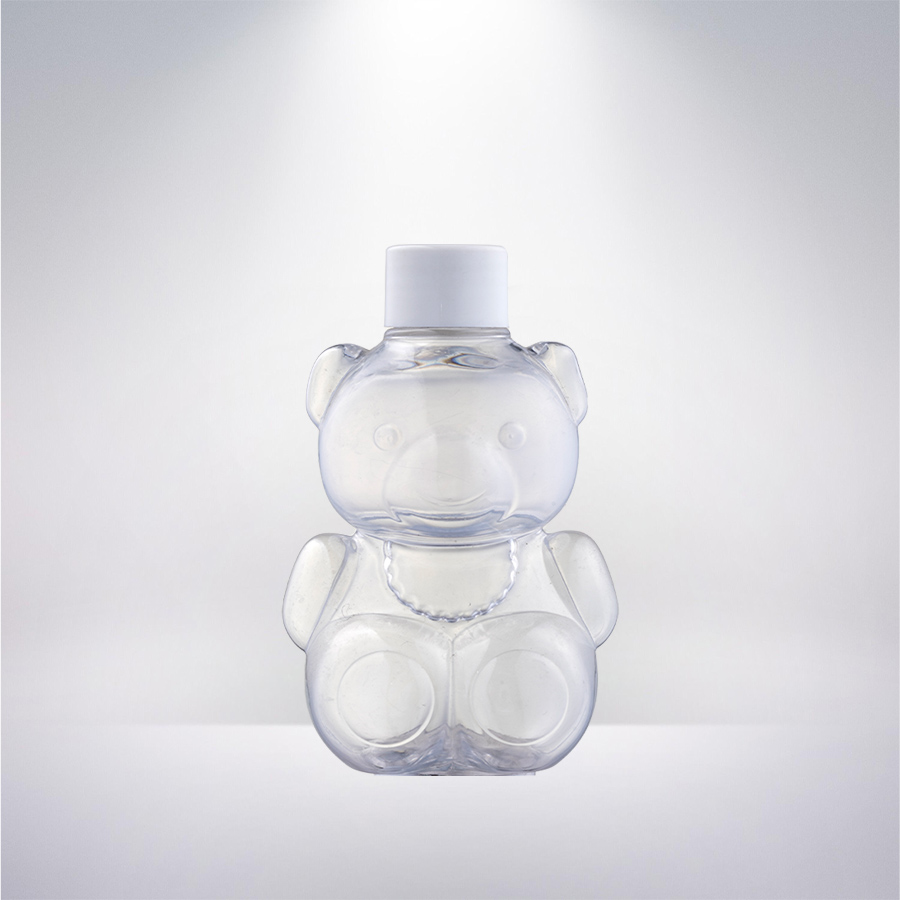 200ml PET Bear Bottle 24410 Screw Cap