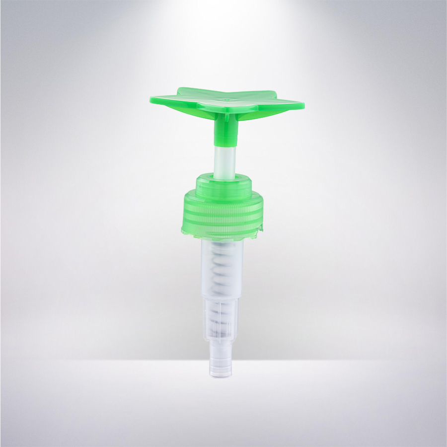 32400 Lotion Pump Star Head Green