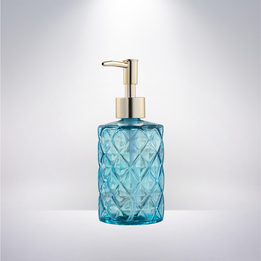 400ml PET Dimond Surface Cylinder 28410 Lone Nozzle Gold Coating
